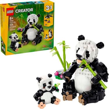Imagem de Lego Creator Família de Pandas 31165 com 626pcs