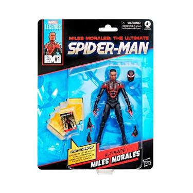 Imagem de Boneco Figura Marvel Legends Ultimate Spider Man Miles