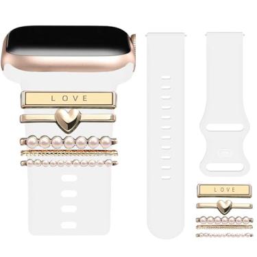 Imagem de Pulseira de relógio inteligente Fempoin, pulseira esportiva de silicone de liberação rápida de substituição com design de laço trançado compatível com relógio inteligente Fempoin T10 Pro de 40 mm de