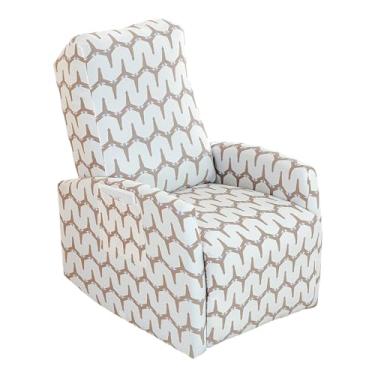 Imagem de Capas para cadeira reclinável com 4 peças de capa reclinável pequena elástica estampada lazyboy capa para cadeira reclinável antiderrapante com bolsos de armazenamento, protetor de móveis para sala de