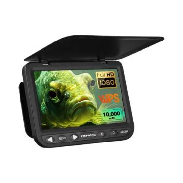 Imagem de Câmera de pesca subaquática HD 1080P 7 '' com DVR 32GB Câmera de pesca
