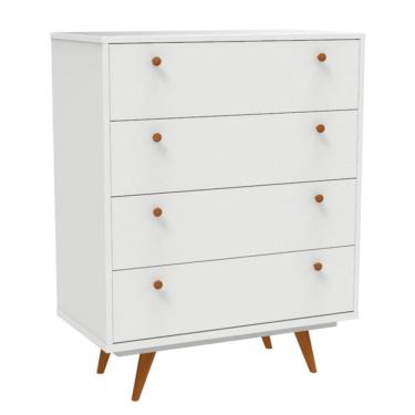 Imagem de Cômoda Jolie Plus 4 GV Branca