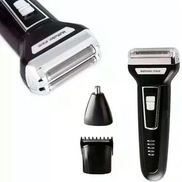 Imagem de Kit Completo Kemei 3 Em 1 Para Barbeiro