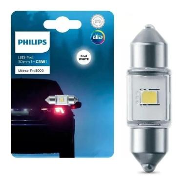 Imagem de Lampada Led Philips Torpedo 30Mm 12V Branca Ultinon 6.000K