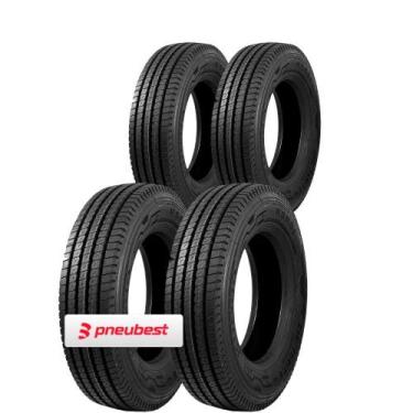 Imagem de Kit 4 Pneus 215/75R17.5 Liso 16 Lonas 126/124L KSR01 Kumho