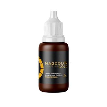Imagem de Pigmento Micropigmentação Mag Color Gold 5ml - Castanho Escuro - MagCo