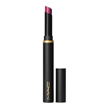 Imagem de MAC Powder Kiss Velvet Blur Slim Stick Batom - 881 Wild Rebel (ameixa média)