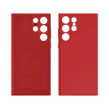 Imagem de Capa De Silicone Magsafe Para Samsung Galaxy S22 S23 S24 S25 Ultra S21