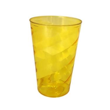 Imagem de 5 Copos Twister Cristal Colorido 400ml Festa P/ Transfer - M&Ca Plásti
