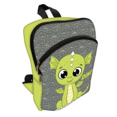 Imagem de Mochila Escolar Viagem Plus - Dino - Criarte Presentes