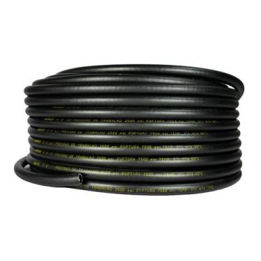Imagem de Mangueira Hidrolavadora Menco Reforçada 1/4 Pol 2500PSI 3mt