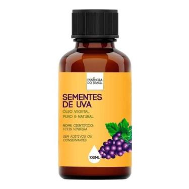 Imagem de Óleo Vegetal De Sementes De Uva - 100Ml Puro E Natural - Essência Do B