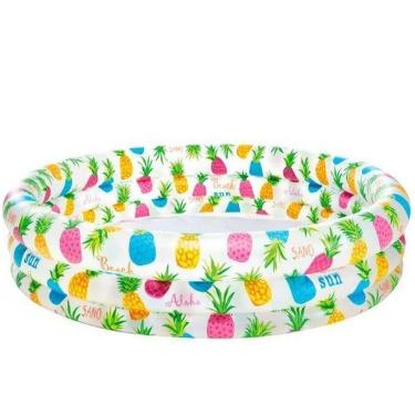 Imagem de Piscina Infantil Inflável Frutas 1.32m X 28cm Intex 59431