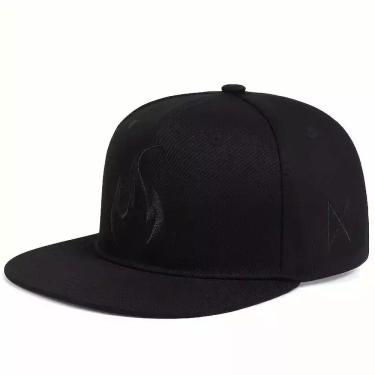 Imagem de Boné Beisebol Snapback Unissex Bordado Aba Reta