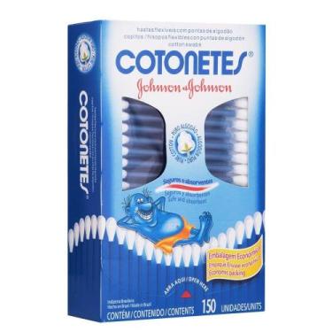 Imagem de Cotonetes Johnson Embalagem com 150 Unidades