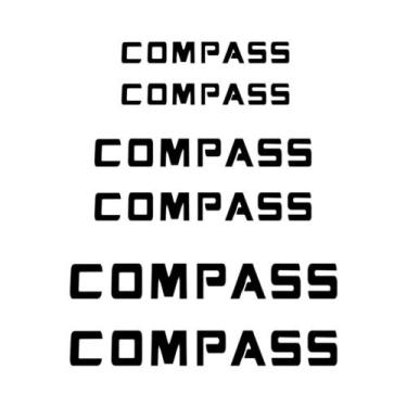 Imagem de Adesivos De Emblema Para Caliper De Freio Jeep Renegade Wrangler Chero