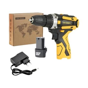 Imagem de Furadeira/Parafusadeira Elétrica Recarregável Sem Fio De Lítio Reversí