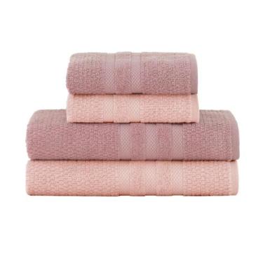 Imagem de Jogo de Toalhas 4 peças Buddemeyer Vanilla Extra Soft  Toque Macio Alt