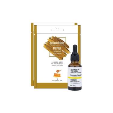 Imagem de Pacote de soro facial de mel + 2 máscaras faciais de mel - Lightbek Of