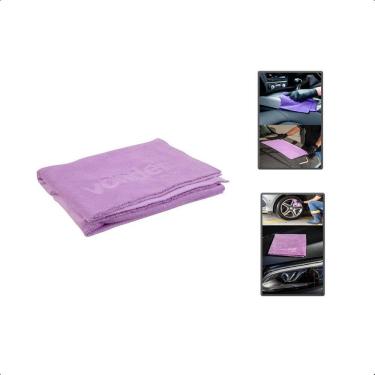 Imagem de Toalha Microfibra Extramacia Seca Automotiva 60X40Cm Roxo