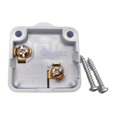 Imagem de SiaBiced Interruptor de Lâmpada para Porta de Armário, Interruptor de Controle de Toque Automático para Porta de Armário, Branco, Tamanho real