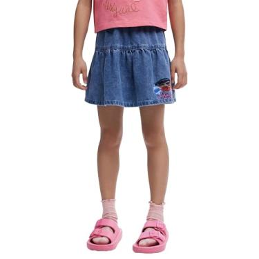 Imagem de Desigual Vestido feminino de manga curta, Azul, 14 Anos