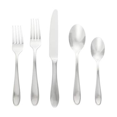 Imagem de Mikasa Conjunto de talheres de cetim Prescott 5227455, tamanho único, aço inoxidável