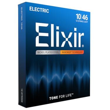 Imagem de Encordoamento Guitarra 12 Cordas 010 Light 12450 - Elixir #E