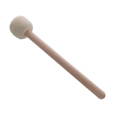 Imagem de simhoa Martelo de percussão profissional portátil antiderrapante com cabeça de feltro de 32,5 cm para performance em palco e iniciantes