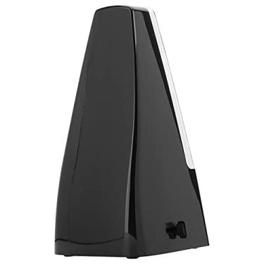 Imagem de Zhjvihx Metronomo de Música, Estilo de Pirâmide de Metrônomo Tonalizado Clássico Para Prático de Guitarra Para Prática de Baixo Para Prática de Piano Para de Violino de Violino de (Preto)