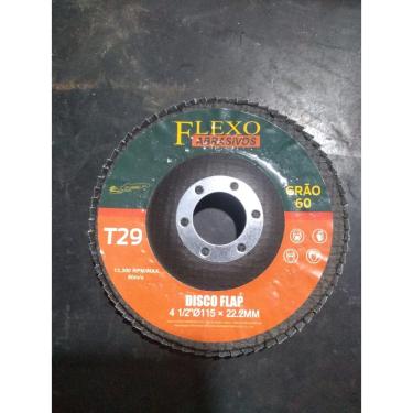 Imagem de DISCO FLAP DE 4 1/2 115mm GRÃO 60 T29