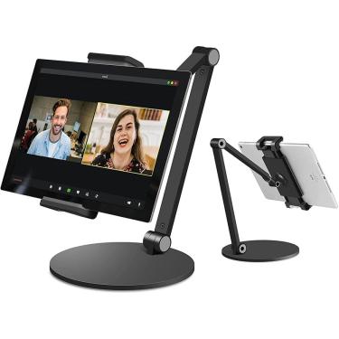 Imagem de Suporte para Tablet Ajustável Multiângulo para Surface Pro,  Pro 12.9, Telas de 4,7"-13" (Preto)