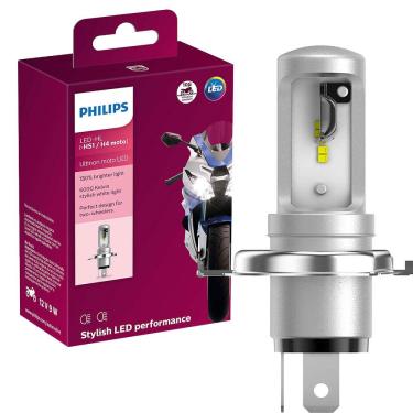Imagem de Lâmpada Philips Ultinon Led Moto Hs1 H4 12v 9w 6000k