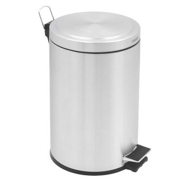 Imagem de Lixeira Tramontina com Pedal Brasil Plus 94538/512 em Aço Inox – 12 L