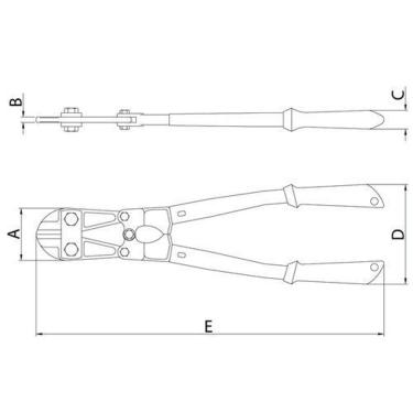 Imagem de Tesoura Tesourao Corta Vergalhao 18 Top Tramontina 41072018