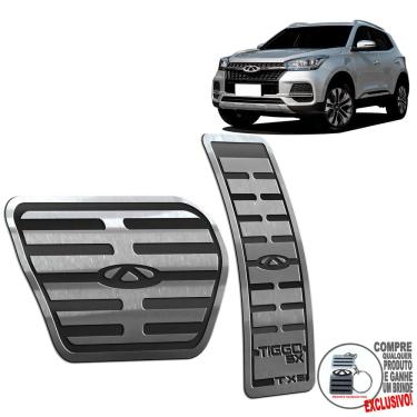 Imagem de Pedaleira Automático Chery Tiggo 5X TXS 2019 A 2022 Preto