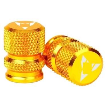 Imagem de Compatível com MT09 MT07 MT10 MT03 MT 09 07 03 10 MT-07 MT-09 MT-10 SP Tracer 2022 2023 2024 Acessórios de motocicleta Tampas de válvula de pneu (T dourado)