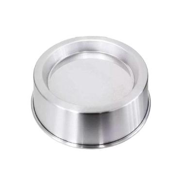 Imagem de Forma Ballerine em Alumínio Polido Bolo Piscina Vulcão 22cm - Continen