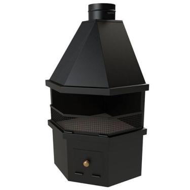 Imagem de Lareira Clássica de Canto Transfor