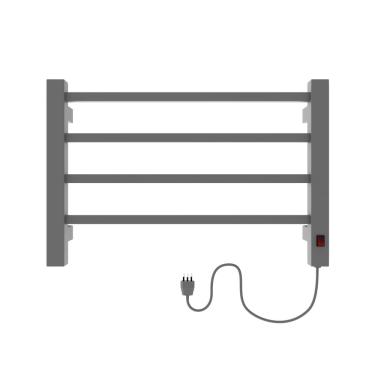 Imagem de Toalheiro Termico Casuli Quadratto Uno Cinza 127V Direito