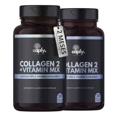 Imagem de Kit 2x Colágeno Tipo 2 Vitamina D3 Vitamina K2 Magnésio