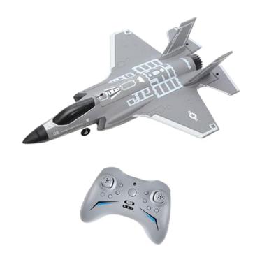 Imagem de Dynwave Avião de controle remoto de espuma RC, avião anticolisão, modo flip 360, planador RC de 4 canais, aeronave de asa fixa para adultos, fácil de