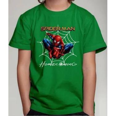Imagem de Camiseta Camisa Infantil Juvenil Menino Menina Homem Aran ha Super Her