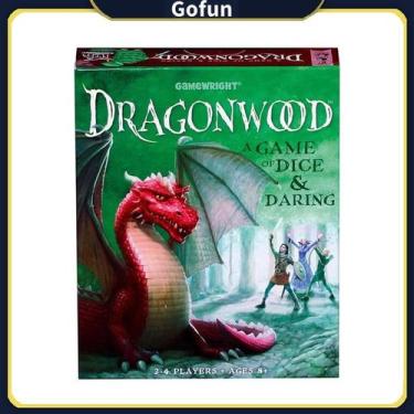 Imagem de Jogo de tabuleiro Dragonwood Um jogo de dados e ousados 2-4 jogadores