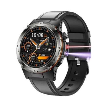 Imagem de Relógio Inteligente Masculino À Prova D'Água 3ATM Com GPS 2025 Swim T-