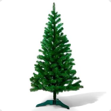 Imagem de Árvore De Natal Média 1,50m 300 Galhos Pra Sala de Estar Escritório Co