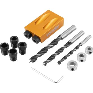 Imagem de Gabarito De Furação Em Angulo Com 14Pc Vonder