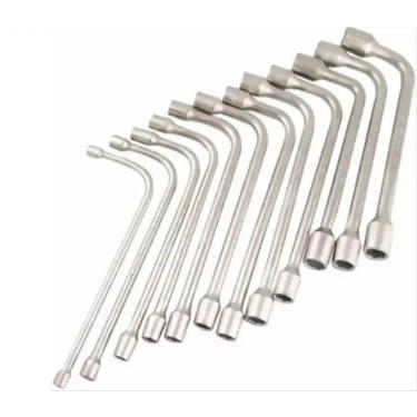 Imagem de Jogo de Chaves Biela 12 Pçs 8 à 19mm R010249 - Riosul Tools