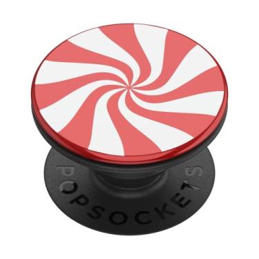 Imagem de Cabo de telefone PopSockets com suporte expansível, aderência adesiva - hortelã-pimenta