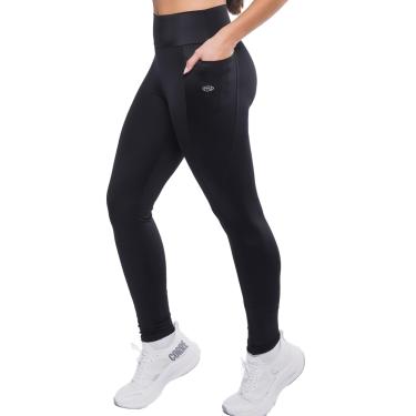 Imagem de Calca Legging Feminina Marcio May Fitness com bolso Glow Preta